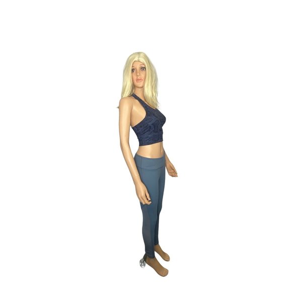 ALLFENIX Indie Python Print Racer Back Sports Bra Medium - Picture 13 of 14